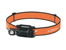 Acebeam H16 Lightweight LED Headlamp - Nichia 219A - 650 Lumens - 5000K - Includes 1 x USB-C Rechargeable 14500 - Black