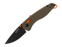 SOG Aegis AT Folding Knife - Black and Moss, Rescue Red and Indigo, or Tan and Blaze