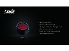 Fenix Red Filter Adapter for PD35, PD12, and UC40 Ultimate Edition Flashlights