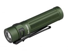 Olight Baton 3 Pro Max Rechargeable LED Flashlight - 2500 Lumens - Cool White - Includes 1 x 21700 - OD Green