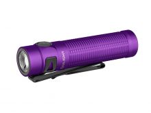 Olight Baton 3 Pro Rechargeable LED Flashlight - 1500 Lumens - Cool White LED - Includes 1 x 18650 - Purple