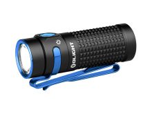 Olight Baton 4 Rechargeable LED Flashlight - 1300 Lumens - Includes 1 x 16340 and Optional Charging Case - Black, OD Green, Regal Blue, or Candy Cane