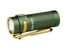 Olight Baton 4 Rechargeable LED Flashlight - 1300 Lumens - Includes 1 x 16340 - OD Green