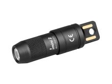 Olight iMini 2 Rechargeable LED Keylight - 50 Lumens - Uses Built-in 3.7V 80mAh Li-ion Battery Pack - Black