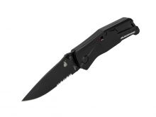 Blackfire BBM4223 Spring Assisted Pocket Knife - Anodized Aluminum - Black