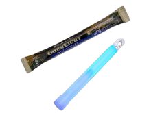 Cyalume 6-inch ChemLight Chemical Light Sticks - Case of 10 - Individually Foiled - Blue