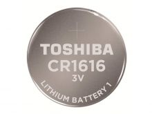 Toshiba CR1616 50mAh 3V Lithium (LiMnO2) Coin Cell Battery - Bulk