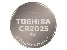 Toshiba CR2025 165mAh 3V Lithium (LiMnO2) Coin Cell Battery - Bulk