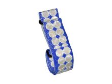 Cyalume PT Belts 2in x 5.5in - Glows and Reflects - Blue