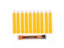 Cyalume 6in SnapLight - Case of 10  - Individually Foiled - Orange - 12hr