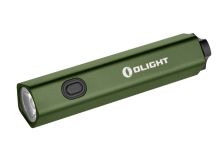 Olight Diffuse EDC LED Flashlight - 700 Lumens - Includes 1 x USB-C Rechargeable 14500 - OD Green