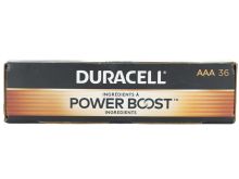 Duracell Coppertop Duralock MN2400 (36PK) AAA 1.5V Alkaline Button Top Batteries (MN24P36) - Box of 36