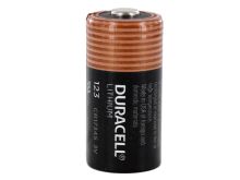 Duracell Ultra DL123A CR123A 1550mAh 3V Lithium (LiMNO2) Button Top Photo Battery - Bulk