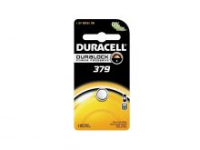 Duracell D379 1.5V Silver Oxide Watch/Electronic Button Cell Battery - 1pk (D379B)
