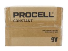 Duracell Procell PC1604 (72PK) 9V Alkaline Batteries with Snap Connectors (PC1604BKD) - Contractor Pack of 72 (6 x 12-Boxes)