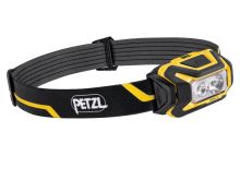 Petzl Aria 2 LED Headlamp - 450 Lumens - Includes 3 x AAA - Black and Yellow