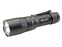 SureFire EDC1-DFT High-Candela Dual Fuel LED Flashlight - 650 Lumens - Includes 1 x 18350 - Black
