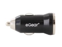 eGear 700mA USB Car Adapter - Black
