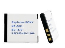 Empire BLI-379 600mAh 3.6V Replacement Lithium Ion (Li-Ion) Digital Camera Battery Pack for the SONY NP-BN1