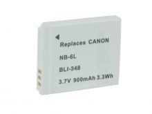 Empire BLI-348 900mAh 3.7V Replacement Lithium Ion (Li-Ion) Digital Camera Battery Pack for the Canon NB-6L