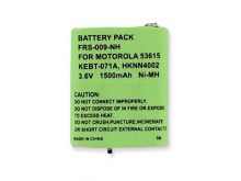 Empire FRS-009-NH 1500mAh 3.6V Replacement Nickel-Metal-Hydride (NiMH) Battery Pack for Motorola 53615 2-Way Radio