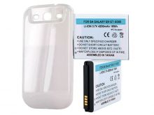 Empire BLI-1258-42W 4200mAh 3.7V Replacement Lithium-Ion (Li-ion) Extended Cell Phone Battery Pack for Samsung Galaxy S III - with NFC and Phone Case