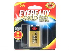 Energizer Eveready Gold A522-BP 9V Alkaline Battery with Snap Connector - 1 Piece Retail Card