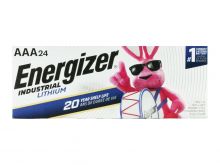 Energizer Industrial Lithium LN92 AAA 1250mAh 1.5V High Energy 1.5A Lithium (LiFeS2) Button Top Batteries - 24 Pack