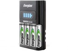 Energizer AA and AAA 4 Bay 1 Hour NiMH Battery Charger - Includes 4 x AA NiMH Batteries (CH1HRWB-4)