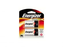 Energizer EL CRV3-BP-2 3000mAh 3V Lithium Primary (LiMNO2) Photo Batteries - 2 Count Retail Card
