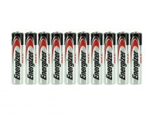 Energizer Max E92 (10SHK) AAA 1.5V Alkaline Button Top Batteries - 10 Pack Shrink Wrap