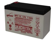 Enersys NP7-12 7Ah 12V Rechargeable Sealed Lead Acid (SLA) Battery - F1 or F2 Terminal