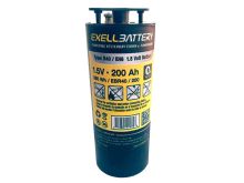 Exell EB-R40 200Ah 1.5V Zinc Air Alkaline Radio Battery