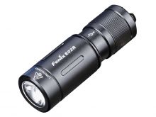 Fenix E02R Rechargeable KeyChain Flashlight - CREE XP-G2 - 200 Lumens - Uses Built-In 120mAh Li-Poly Battery Pack - Black