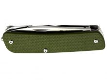Fenix Ruike M41-G Folding Multifunction Knife - 2.79-inch Straight Edge, Clip Point, 18 Featured Tools - Green