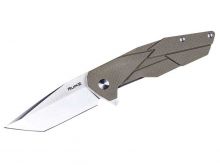 Fenix Ruike P138-W Folding Knife - 3.54-inch Straight Edge, Tanto Style - Desert Yellow