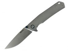 Fenix Ruike P801 Folding Knife - 3.39-Inch Straight Edge, Clip Point