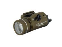 Streamlight TLR-1 HL 69267 High-Lumen LED Pistol Light - Picatinny and Glock Rail Mount - Fits Beretta 90two, S&W 99 and S&W TSW  - 800 Lumens - Includes 2 x CR123As - Flat Dark Earth Brown