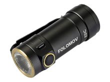 Folomov EDC-C2 LED Flashlight - CREE XT-E - 525 Lumens - Includes 1 x 3.7V 14300