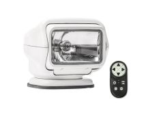 GoLight Stryker ST Halogen Portable Spotlight with Magnetic Base and Wireless Hand-held Remote - White