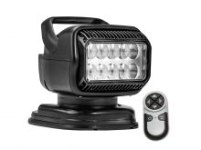 GoLight GT LED Portable Mount Spotlight with Wireless Handheld Remote and Magnetic Shoe - Black