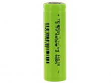 Tenergy 30001 14500 800mAh 3.7V Unprotected Lithium Ion (Li-ion) Flat Top Battery - With or Without Tabs - Bulk