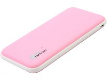 IMREN 10000mAh 5V Portable Power Bank Charger with Micro-USB Charging Cable - Black or Pink
