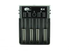 IMREN K4 4-Channel Smart Charger for Li-ion, Ni-MH and Ni-Cd Batteries