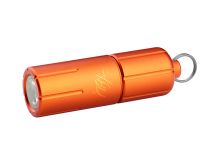 Olight iTHX Rechargeable LED Keychain Flashlight - 180 Lumens - Uses Built-in 130mAh Li-ion Battery Pack - Pumpkin Orange or Orange Feathers
