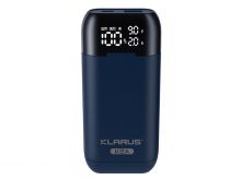 Klarus K2A 3-in-1 2-Bay Smart Charger, Power Bank and Battery Holder for 18650, 20700, and 21700 Batteries