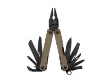 Leatherman Rebar Multi-Tool - Coyote Tan with Black Nylon Sheath - Peg Packaging (832375)