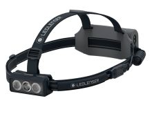 Ledlenser 502715 NEO9R Rechargeable LED Headlamp - 1200 Lumens - Includes 2 x 18650 - Black and Blue, Black and Gray - Box