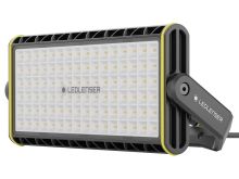 Ledlenser AF12 USB-C Rechargeable LED Area Light - 8000 Lumens - AC Powered or 14.4V 67.68Wh Li-ion Battery Pack