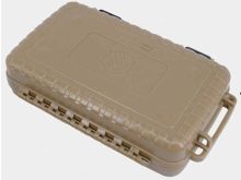 MecArmy B20 EDC Waterproof Storage Box with Foam - 7.7 x 5 x 2-inches - Brown